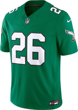 Nike Saquon Barkley Philadelphia Eagles Nike Mens Dri-FIT NFL Limited Jersey in Green | 37NM03T786F-RKE