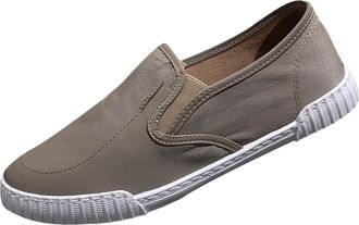 Generic Mens Shoes Korean Trendy Canvas Shoes Casual Cloth Shoes Fashionable Board Shoes Mens Breathable Shoes Casual (Khaki, 7.5)