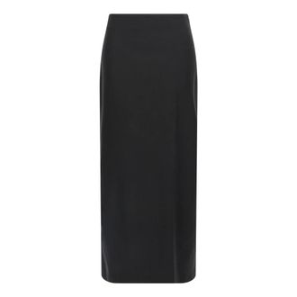 Loulou Studio Dames, Rokken, Zwart, Maat: 2XS Wol