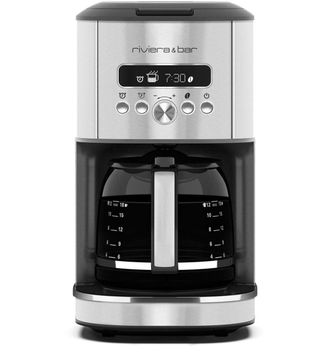 Riviera & Bar Riviera Bcf570 Cafetera De Filtro Programable Inox Negro