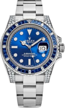 Rolex Oyster Perpetual Submariner 40mm Pre-owned 2022 - Blu