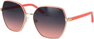 Guess Gold Metal Womens Sunglasses