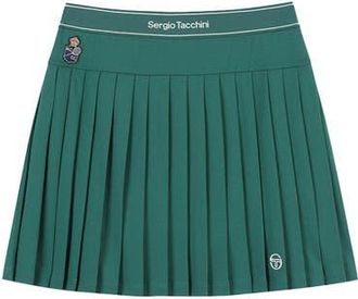 Sergio Tacchini MC Scratch Staff Pleated Skirt in Dark Green at Nordstrom, Size Large