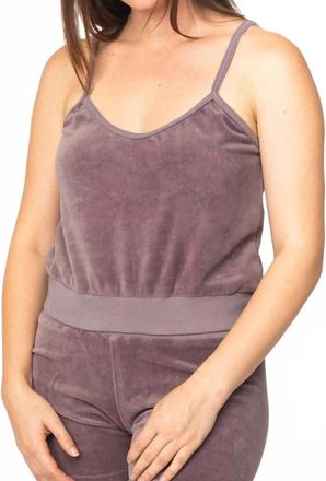 Cameo Venice Tank Top In Plum