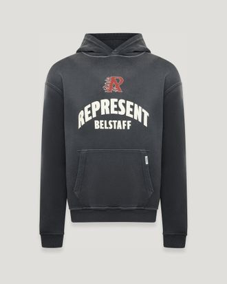 Belstaff Belstaff Jersey Con Capucha Flame Phoenix X Represent para hombre Punto de algod&oacute;n Gris sombra 2XL