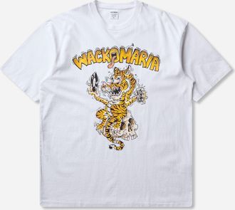 Wacko Maria Men s Tim Lehi Washed Heavy Weight T-Shirt White