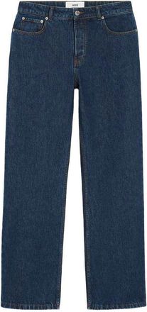 Ami Wide Leg Denim Jeans