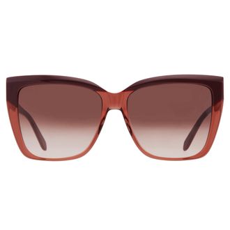 Ferragamo Ferragamo Brown Gradient Cat Eye Ladies Sunglasses SF1102S 619 58