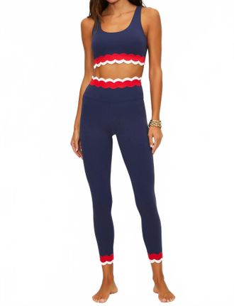 Beach Riot Stacey 7/8 Legging In Twilight Firework Colorblock