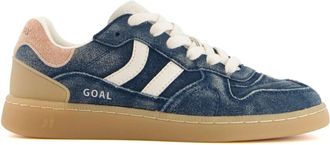 Coolway Goal Sneakers - Dames - Sneakers - Blauw - 39 EU - Leer - Schoenen