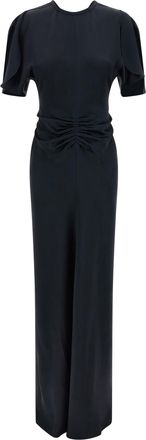 Victoria Beckham Gathered Waist Abiti Blu-Donna