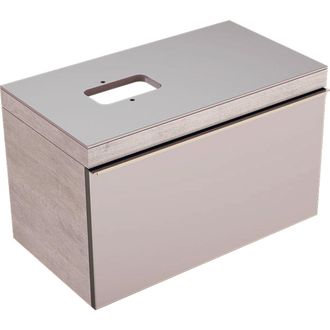 Keramag Mueble De Geberit Citterio 500560ji1, Con Tapa De Cristal Y