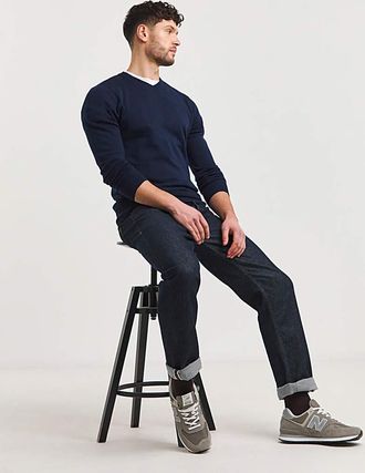 Jacamo Merino Wool V Neck Sweater