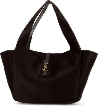 Saint Laurent Womens Le Tote Black Calf