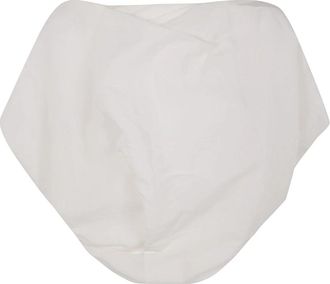 Khaite Natural Niles Top - Dames - Ponchos - Wit - S - Katoen - Jassen