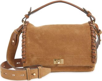 Anya Hindmarch Mortimer Whipstitch Crossbody Bag in Pecan at Nordstrom