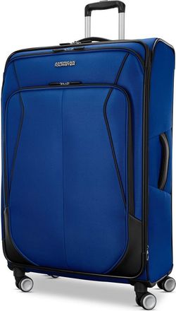 American Tourister 4 KIX 3.0 Softside 28 Checked Spinner in Sapphire Blue at Nordstrom