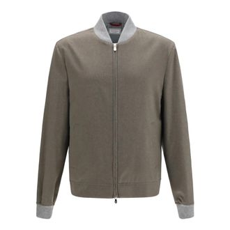 Brunello Cucinelli Chaqueta de Cachemira - Knitwear - Hombre - Verde - 2XL