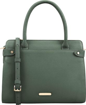 Paul Costelloe Womens Trishuli Multi Way Bag - Green Leather - One Size