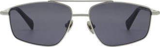 AllSaints All Saints Virgo Womens Sunglasses - Silver Metal - One Size