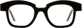 Kuboraum K40 Geometrisch Montuur - unisex - Brillen - Zwart - 45 MM - Accessoires