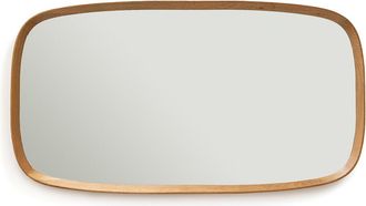 AM.PM Rechthoekige spiegel in massief eik, H110cm, Orion