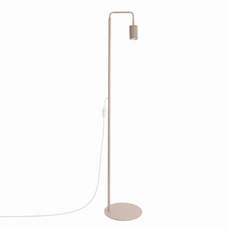 Sollux Lighting L&aacute;mpara de pie taupe aluminio alt. 160 cm