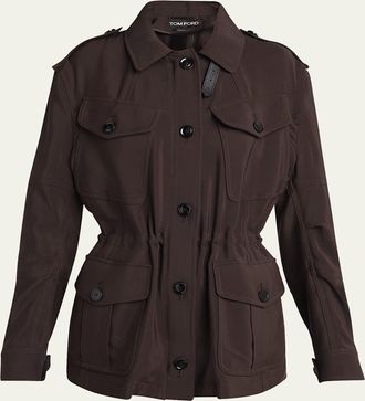 Tom Ford Viscose-Wool Field Jacket