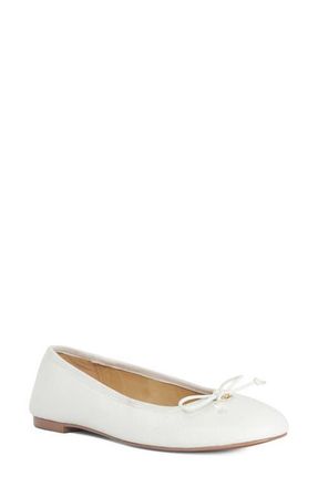 Dune London Helenne Ballet Flat in Ecru at Nordstrom, Size 9.5Us