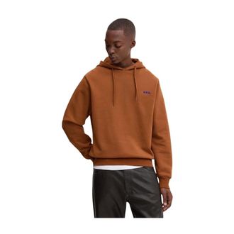 A.P.C. A.p.c., Uomo, Felpe, Marrone, M, new
