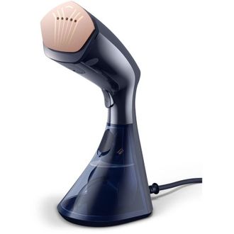 Philips Domestic Appliances Gc810/20, Portable Steam Cleaner, Negro, Rosa, 1600 W, 0.23 Liters