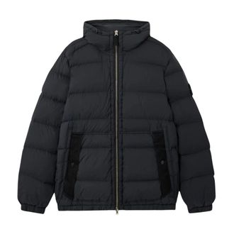 Stone Island Heren, Jassen, Zwart, Maat: XL Nylon