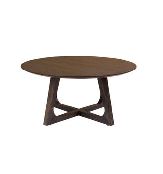 Moloo Mesa de centro de nogal &oslash;75 cm