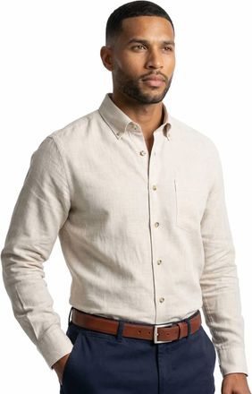 Scott Barber The Chambray Shirt In Birch
