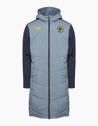 Castore Mens WlvsLBCoat Sn99 - Grey - Size: 44/Regular