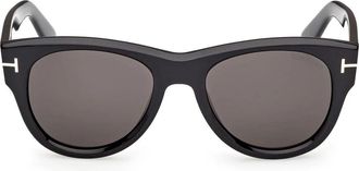 Tom Ford Sunglasses Ft1305 01 A Burton Black/Smoke Gray Men