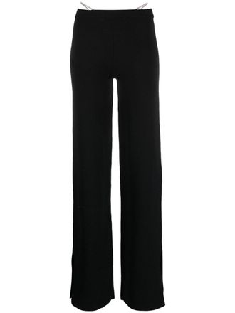 GCDS Gcds Womens Wide Leg Trousers