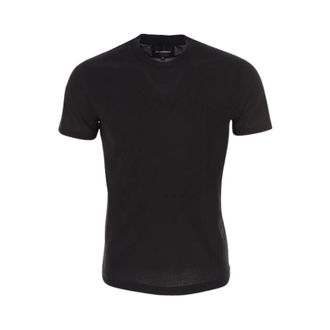 Emporio Armani Basis Zwart Unisex T-Shirt Logo - Heren - T-shirts - Zwart - XL - Katoen - Tops