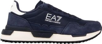 Emporio Armani Vintage Running - Heren - Sneakers - Blauw - 42 EU - Su&egrave;de - Schoenen