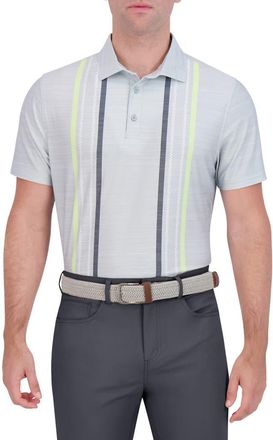 Ben Sherman Checkerboard Vertica Jersey Golf Polo in Matcha at Nordstrom Rack, Size Xx-Large
