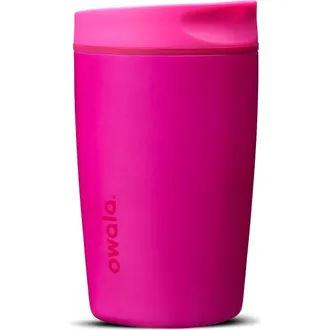 Owala Read My Lips SmoothSip Slider 12-Ounce Travel Tumbler in Pink at Nordstrom, Size 12 Oz