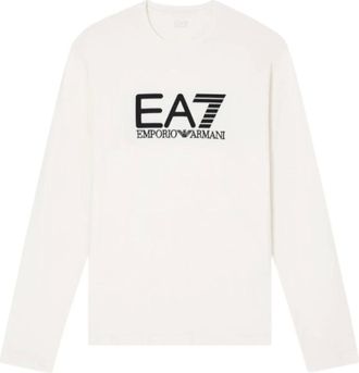 Emporio Armani Emporio Armani Ea7, Hombre, Camisetas, Beige, Talla: L