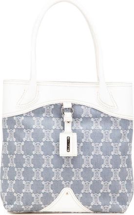 Celine Pre-owned Celine Macadam Denim Tote Ladies SC-ST-1026