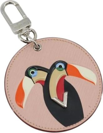 Louis Vuitton Pre-owned Accessories, female, Pink, Size: ONE SIZE Pre-owned Charm Key Holder