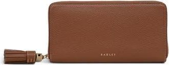 Radley London Noble Alley Large Zip Leather Wallet in Cognac at Nordstrom Rack
