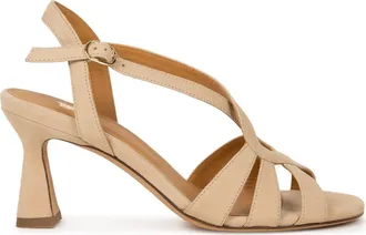 Bobbies Nour Heeled Sandals in Milos Beige at Nordstrom, Size 9.5