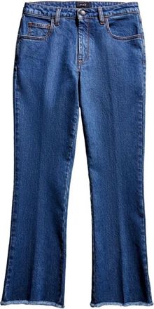 Fay Klassieke Pantalon Broek - Dames - Cropped Jeans - Blauw - W29 - Denim - Jeans