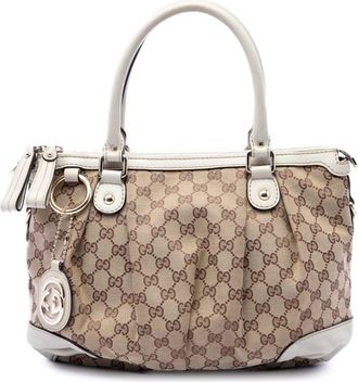 Gucci Pre-owned Gucci GG Canvas Sukey Satchel Ladies 5VZG79G8RM4P96V5