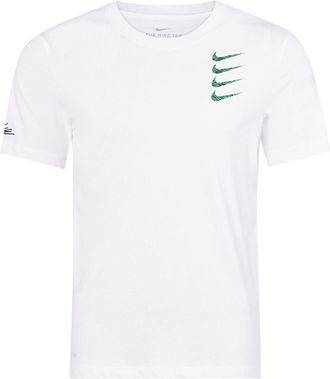 Nike Dri-FIT Round Neck Short Sleeve White CT6465-100