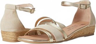 Eric Michael Womens Perry Sandal In Creme